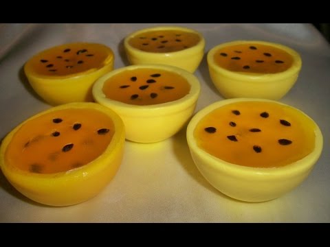 Sabonete Artesanal  de Maracujá: