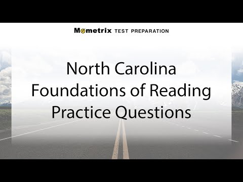 Free North Carolina Foundations of Reading Test - YouTube