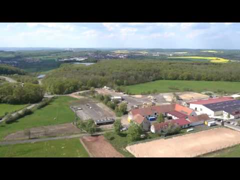 Das Saarland von oben Mandelbachtal