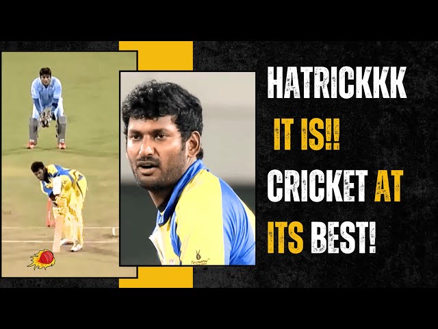 W,W,W – Hat Trick it is!! Ayaz Khan vs Chennai Rhinos | Best Hat Tricks | Cricket Highlights | CCL