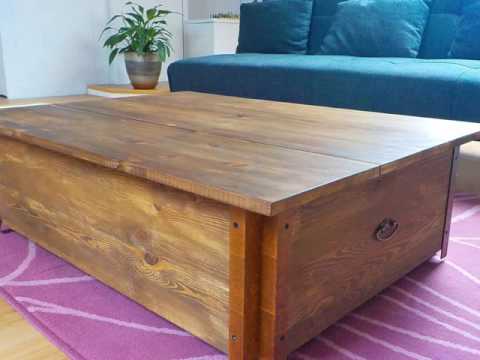 mesas de centro vintage. tipo arcon http://mesascentroacero.es/