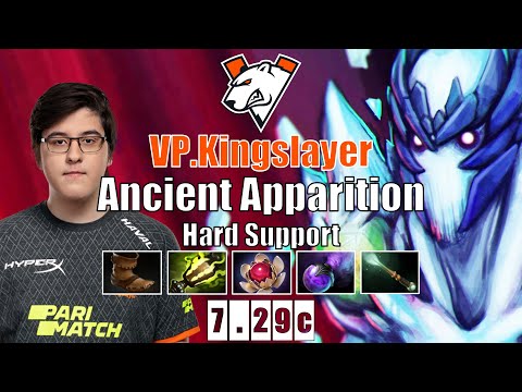 Ancient Apparition Hard Support | VP.Kingslayer | AA IS AN IMBA POS 5 | 7.29c Gameplay Highlights