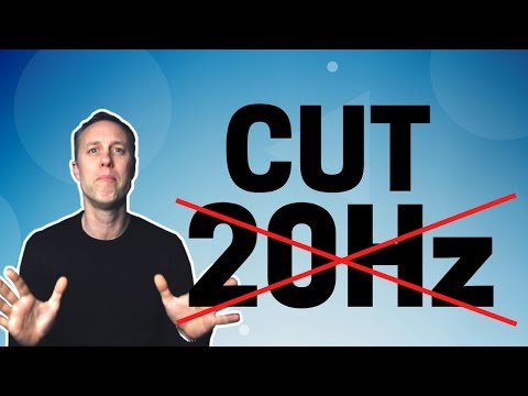 WHY YOU SHOULD CUT ALL FREQUENCIES UNDER 20Hz | Streaky.com