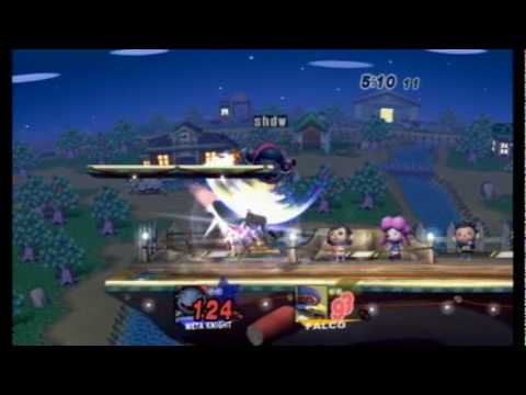 VC7  DEHF (Falco) vs. Shadow (MetaKnight) 1 - SSBB