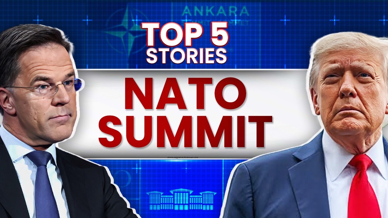 NATO Summit LIVE | Top 5: Trump's Greenland Threat, NATO Gaffes & Spain Trade Row