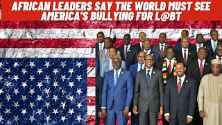 America and Europe caught intimidating Africa to accept L@BT. Released Videos