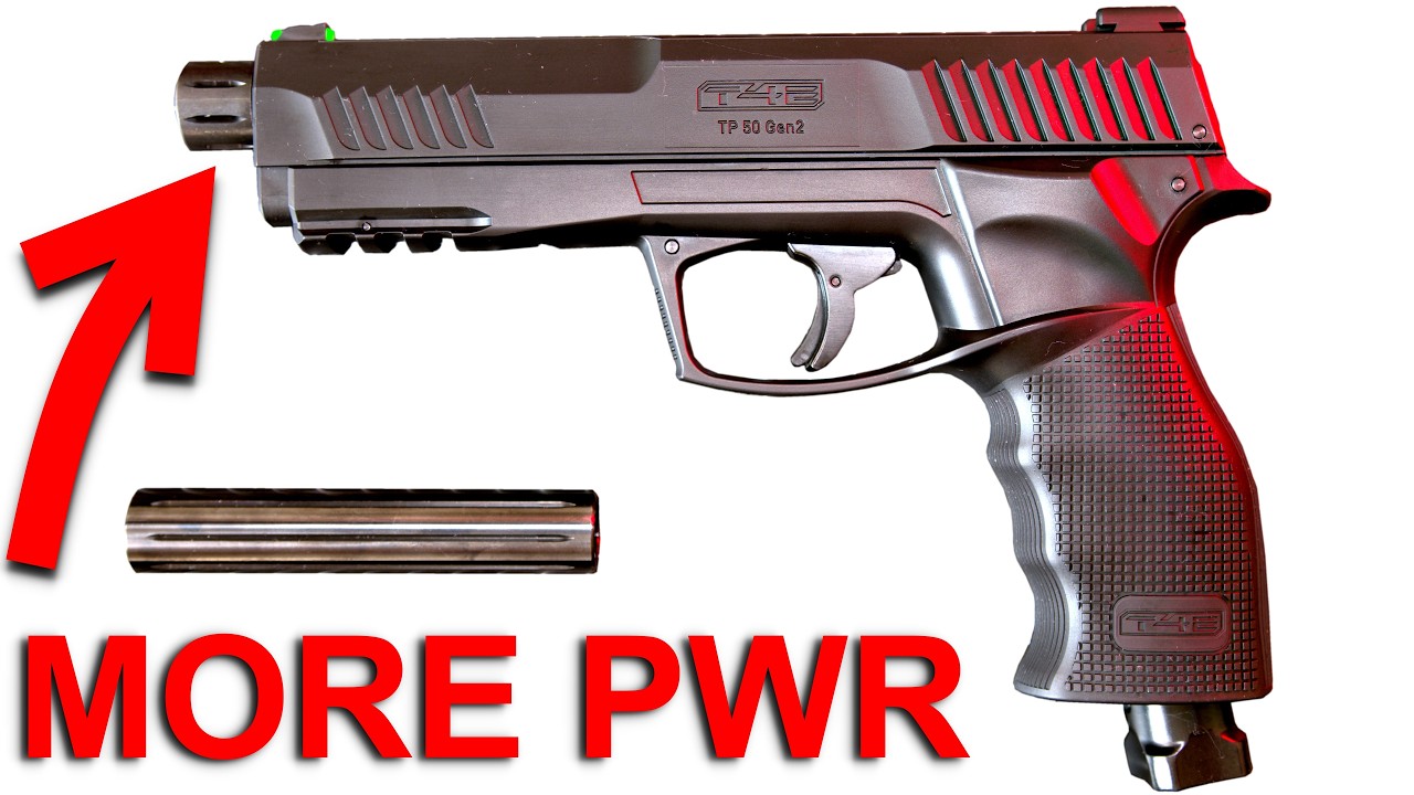 UMAREX HDP50 Tuning Barrel vs stock…