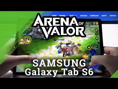 Arena of Valor Gameplay on SAMSUNG Galaxy Tab S6 – Gaming Quality Checkup