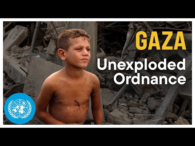  Unexploded ordnance in Gaza 