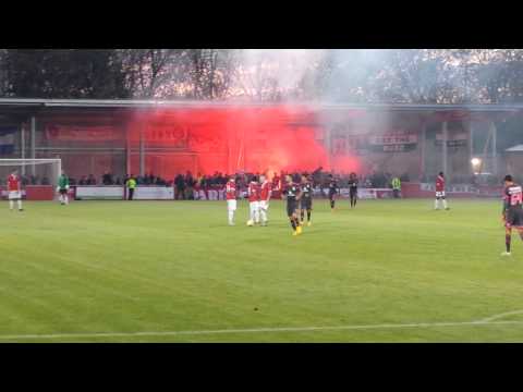 Benfica fans v FC United 29/5/2015