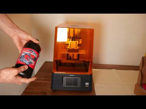 Phrozen Sonic Mini 8K Resin 3d Printer Unboxing