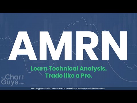 $AMRN Technical Analysis Chart 10/09/2019 by ChartGuys.com