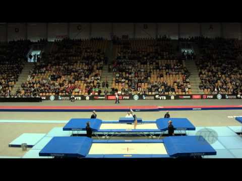 HARCHONAK Hanna (BLR) - 2015 Trampoline Worlds - Qualification TR Routine 2