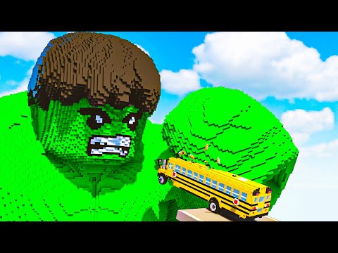 Cars vs Lego Hulk | Teardown