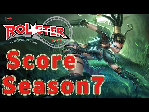KT Rolster Score Nidalee Jungle vs Elise Patch 6.24