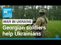Volunteers From The Georgian Legion Help Ukrainians Repel Russian Army FRANCE 24 English