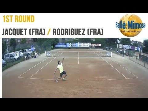 JACQUET (FRA)vs RODRIGUEZ (FRA) Round 1 -  Court 12