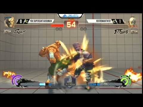 USF4 - Santarou vs Necromantik - #EVO2015