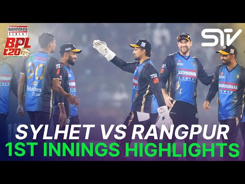 1st Innings Highlights | Sylhet Titans vs Rangpur Riders | Match 10 | BPL 2025-26 | M3Z1K