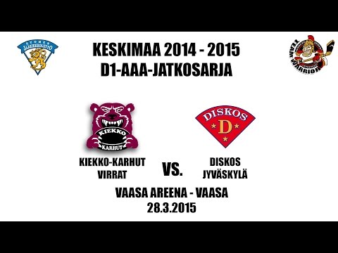 Team Warrior D1, 2014 - 2015 AAA-jatkosarja: K-K vs. Diskos