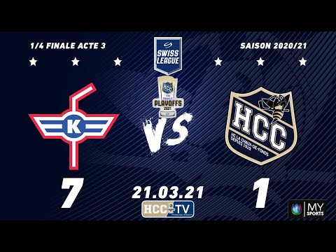 21.03.2021 EHC Kloten - HC La Chaux-de-Fonds (7-1)