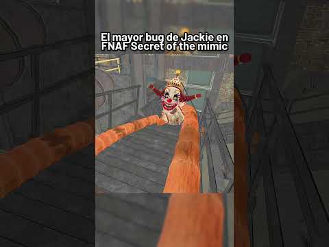 Bugueando a jackie en fnaf secret of the mimic  #fnaf #fivenightsatfreddys #juegos
