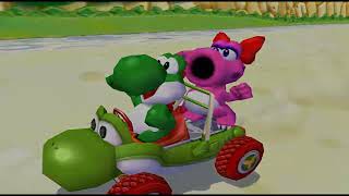 GameCube Longplay - Mario Kart Double Dash - 150cc All Cup Tour - Yoshi and Birdo