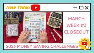 Cash Stuffing Money Saving Challenges for Weeks #3 of March - TracEy Monster Savings on Etsy
