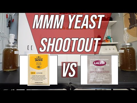 Yeast Shootout: Lalvin EC-1118 vs Mangrove Jack's Mead Yeast