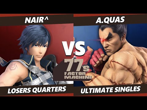 77s FM8 Losers Quarters - Nair^ (Chrom) Vs. a.qua (Kazuya) SSBU Ultimate Tournament