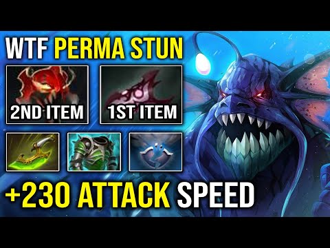 WTF +240 ATTACK SPEED Slardar First ITEM Armlet Madness OP Perma Stun with Full Armor Reduct Dota 2