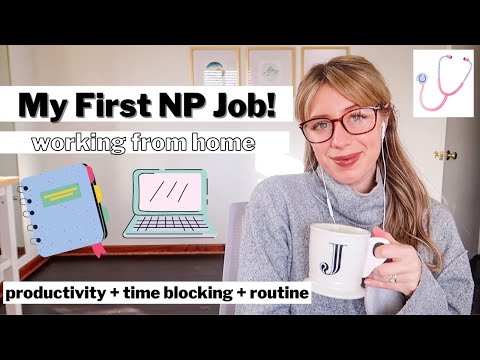 Day in the Life as a Nurse Practitioner (Working from Home & Remote Telemedicine)