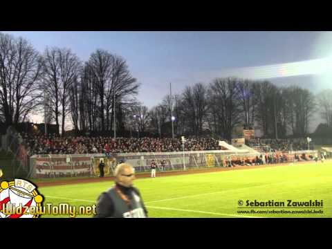 Chrobry Głogów - Widzew Łódź 3-2 8.10.2014