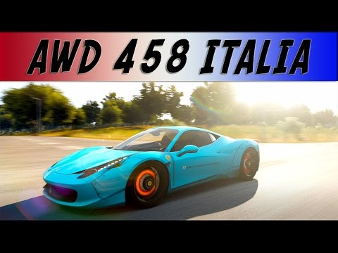 FH2: AWD MONSTERS EP 44 - 2009 Liberty Walk Ferrari 458 Italia FULLY BUILT (900+ HP)