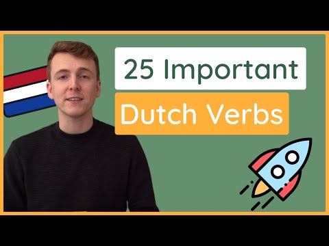 25 Essential Verbs in Dutch - For Absolute Beginners!