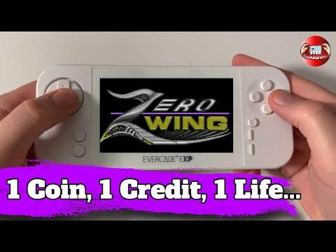 Evercade Exp - 1 Coin,1 Credit, 1 Life -  Zero Wing Arcade Challenge