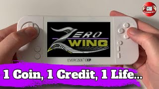 Evercade Exp - 1 Coin,1 Credit, 1 Life -  Zero Wing Arcade Challenge
