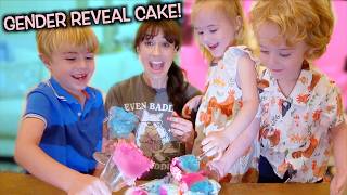 MAKING A GENDER REVEAL CAKE FOR MY CHICKEN!