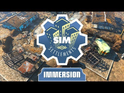 Sim Settlements Tutorial - Immersion Features