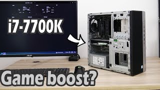 HP EliteDesk Tower: Max out CPU, i7-7700K, RTX2070 Gaming Upgrade