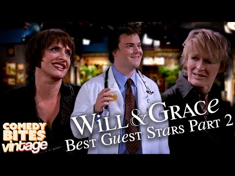 Best Will & Grace Guest Stars Part 2 (J.Lo, Glenn Close, Patti LuPone & More) | Comedy Bites Vintage