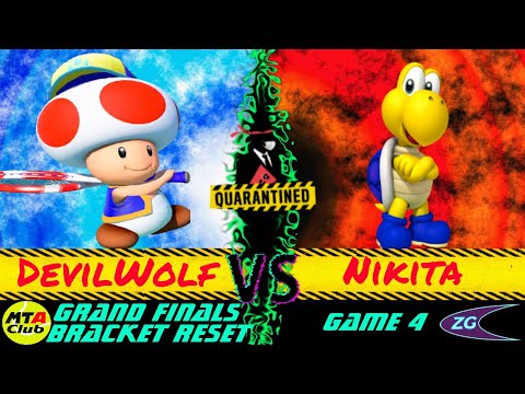 Quarantined Rapport 3 - Mario Tennis Aces Tournament Grand Finals Bracket Reset, Game 4 - DevilWolf