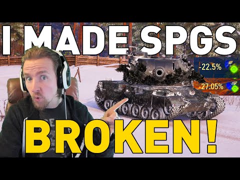 I made artillery BROKEN in World of Tanks!