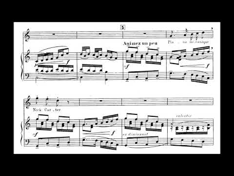 Francis Poulenc - Cocardes (1920) [Score]