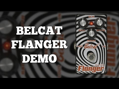 Демонстрация звучания педали эффектов Belcat FLA-513 Flanger