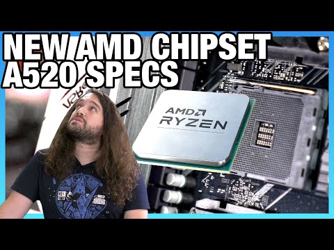 AMD's New Budget Chipset: A520 Specs Comparison vs. B550, A320, X570, & More