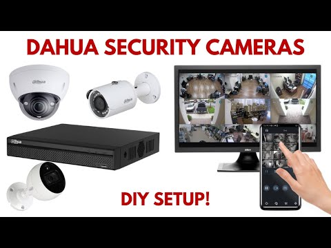 Dahua Security Cameras DIY Setup