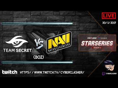 [TH] SL i-League StarSeries SS 3 EU - Natus Vincere vs Team Secret # Game 1