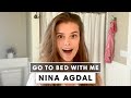 Model Nina Agdal S StayHome Nighttime Skincare Routine Go To Bed With Me Harper S BAZAAR