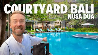 BEST Hotel in Nusa Dua Bali: Courtyard by Mariott  Full Tour, Honest Review, and